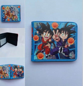 PU Seven Dragon Ball Short Wallet MIC-HaoJ010