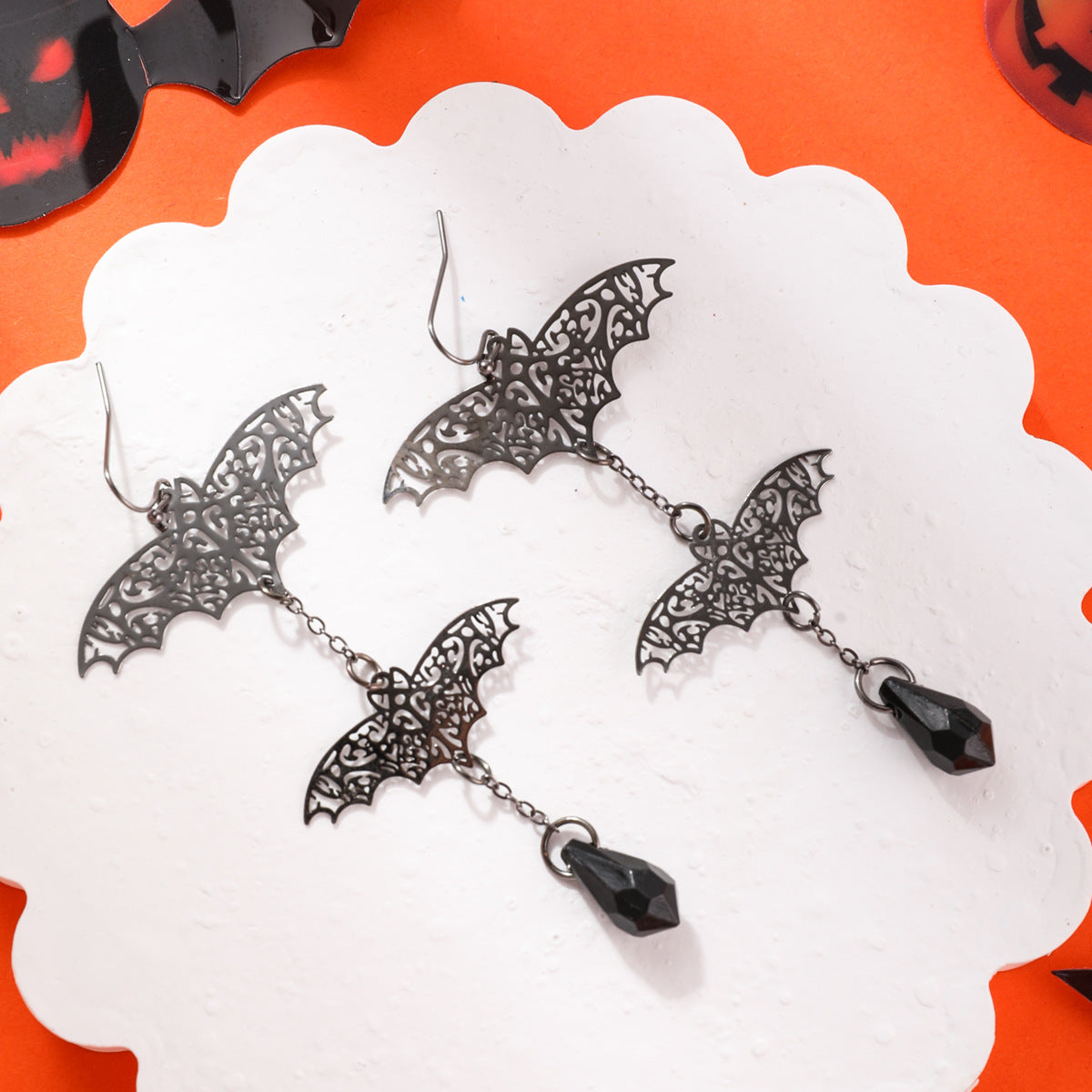 Acrylic New Halloween Collection Earrings (Minimo de compra 2) MYA-GanL036