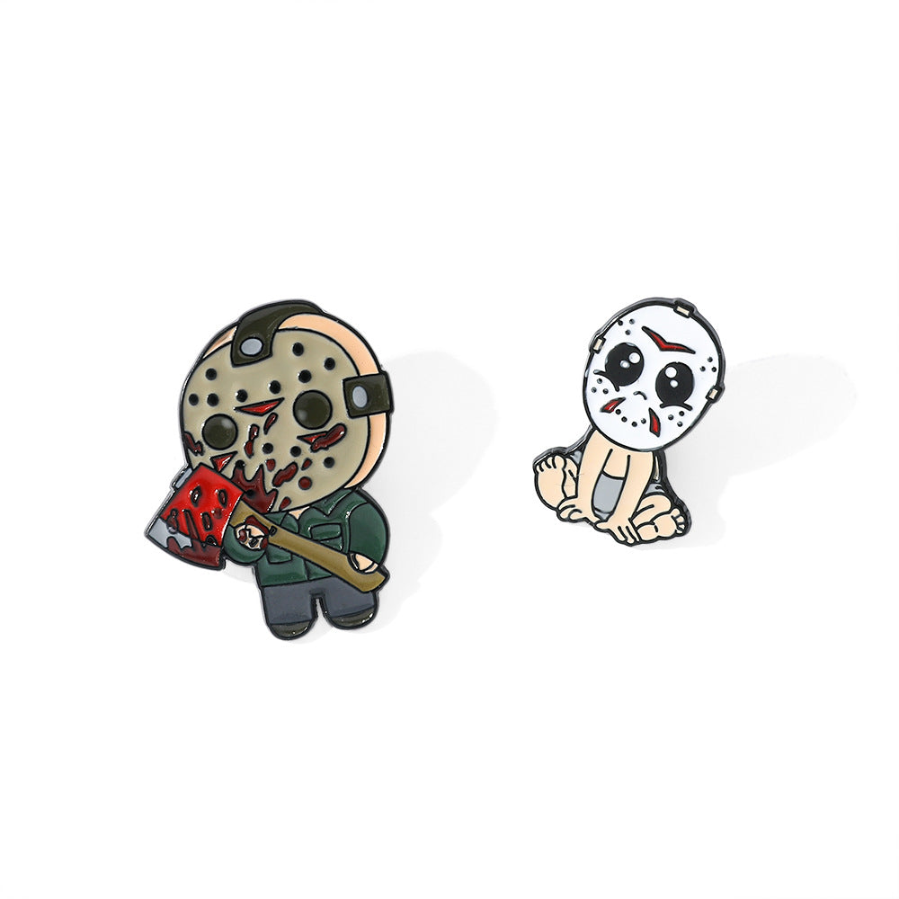 Metal Killer Jason brooch (Minimo de Compra 2) MIC-ShengY05