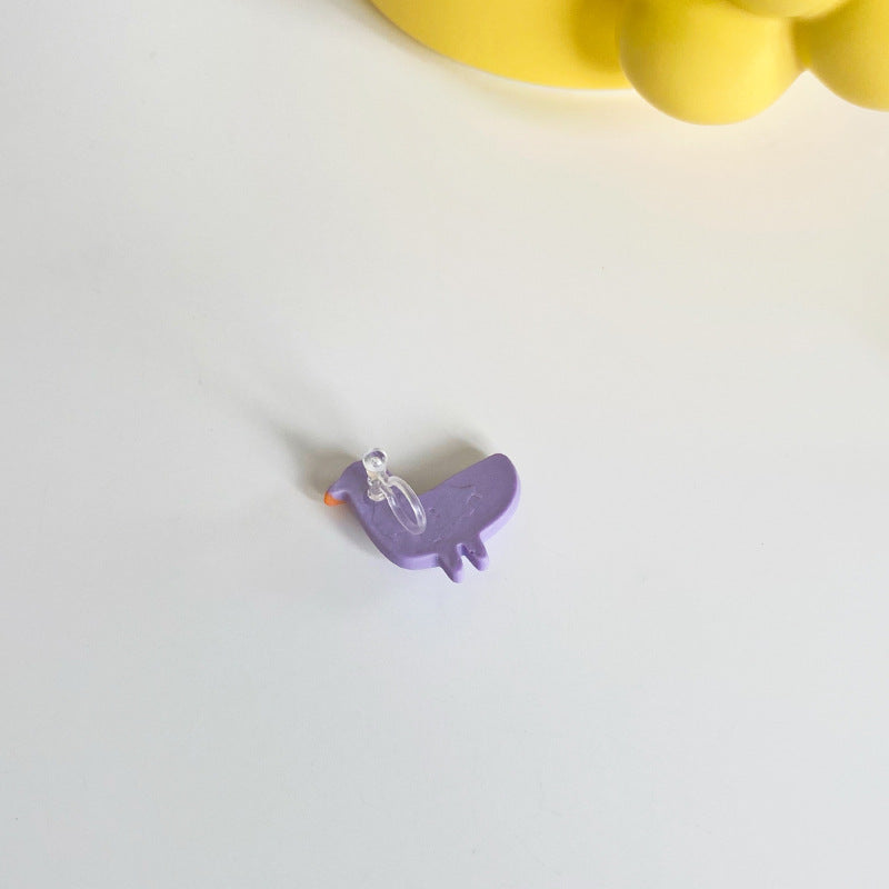 Resin animal bear ear clip (Minimo de Compra 2) MIC-TaoQ001