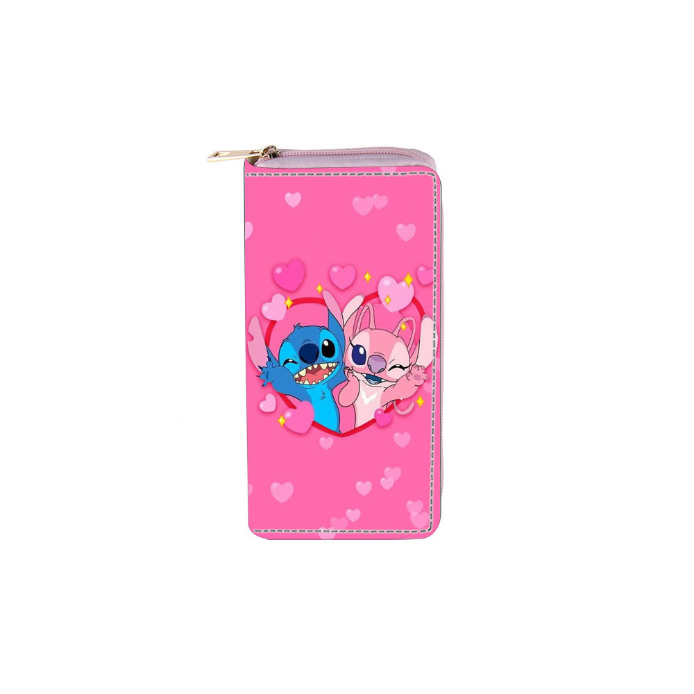 PU long cartoon zipper wallet (Minimo de compra 3) MYA-Dengx024