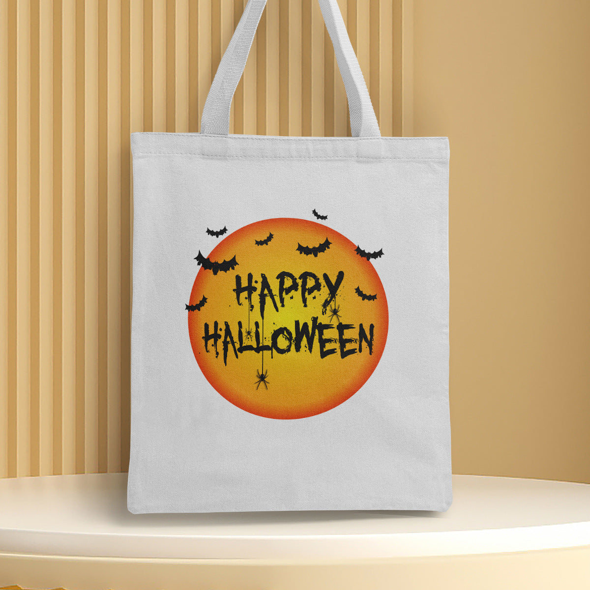 Polyester Halloween canvas shoulder bag (Minimo de Compra 2) MYA-QB007