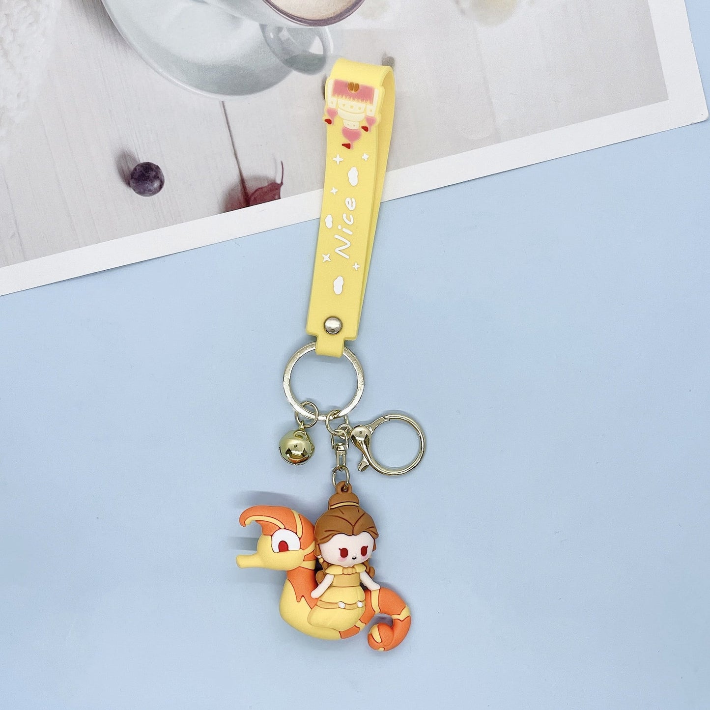 PVC new lovers cartoon keychain (Minimo de compra 2）MIC-JuS004