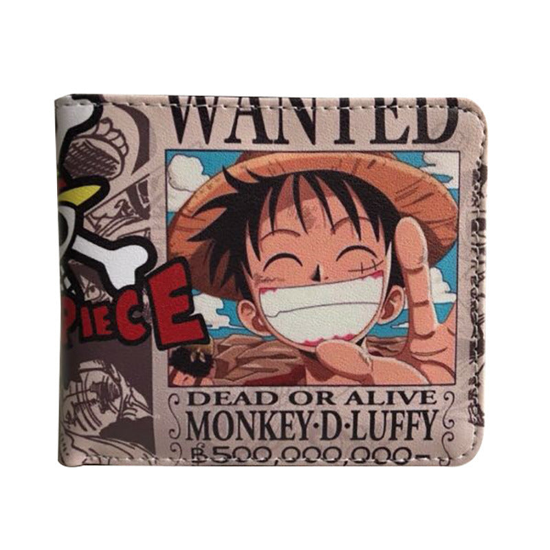 PU Pirate King Short Wallet MYA-HaoJ009