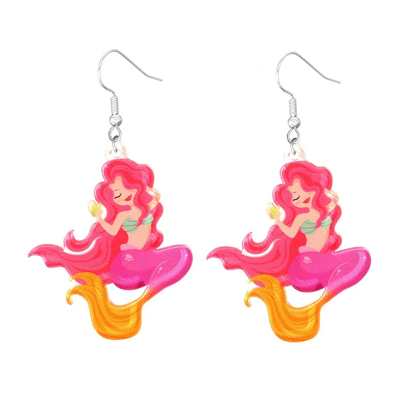 Acrylic Daily Leisure Bee Earrings (Minimo de Compra 10)  MIC-YuQ004