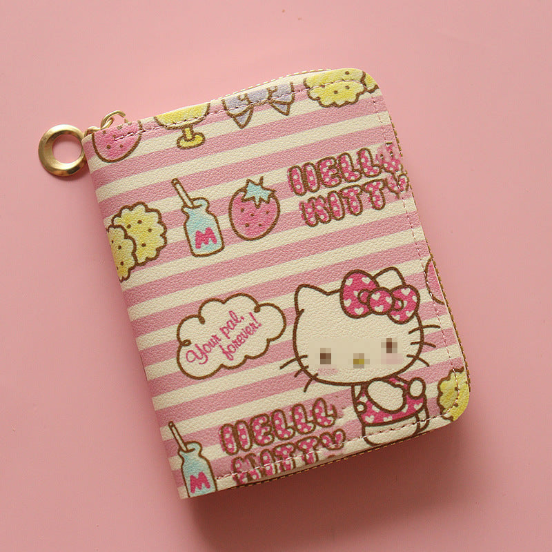 PU printed cartoon cute zero wallet (Minimo de compra 3) MYA-JiaL004