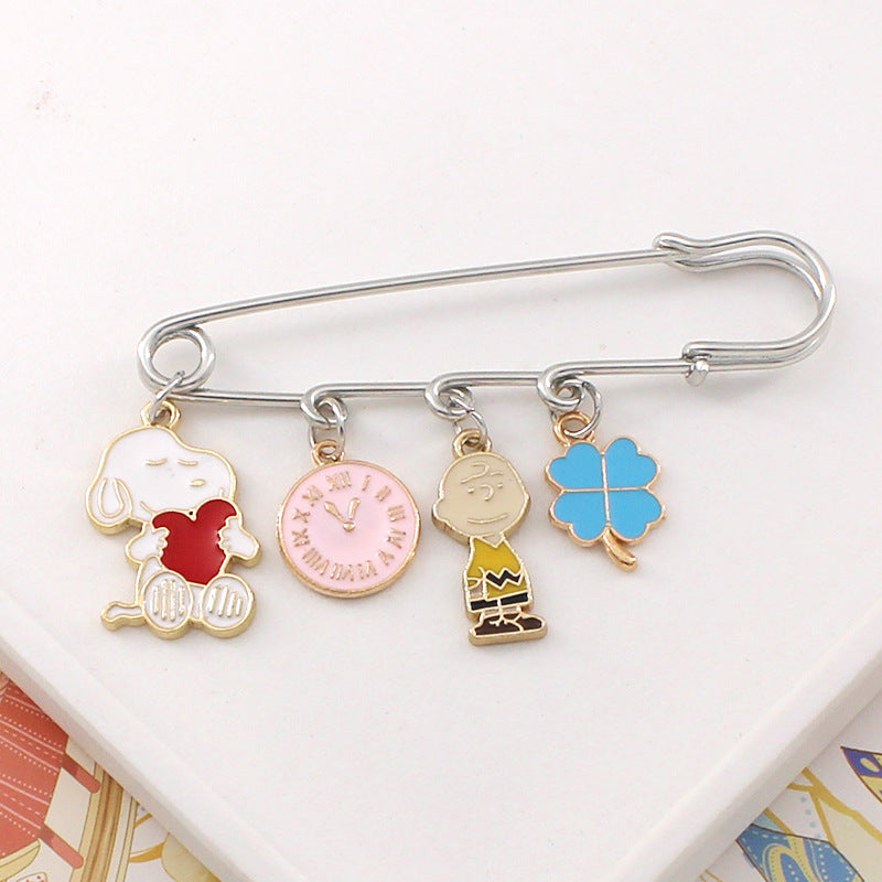 Alloy cartoon animal brooch (Minimo de compra 2) MIC-LiY016