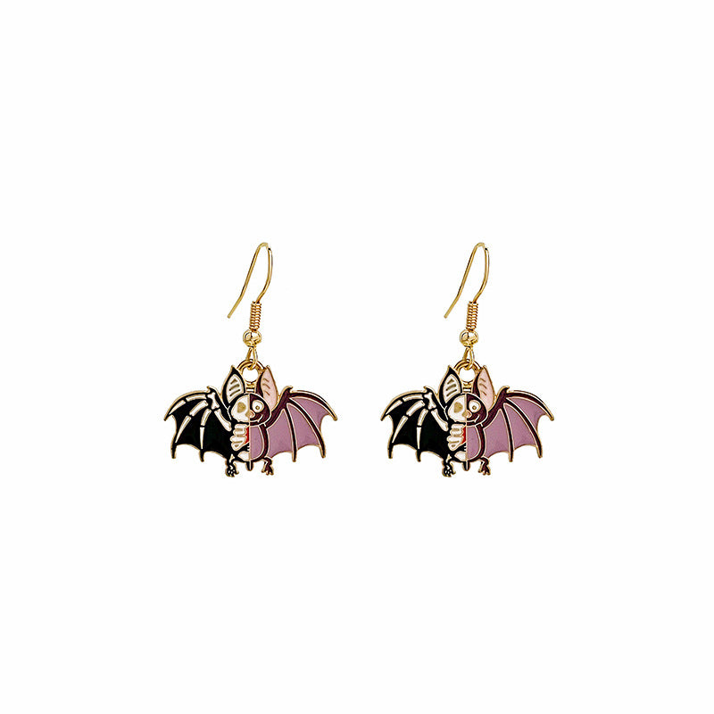 Acrylic Halloween Personalized Animal Earrings MIC-MDD052