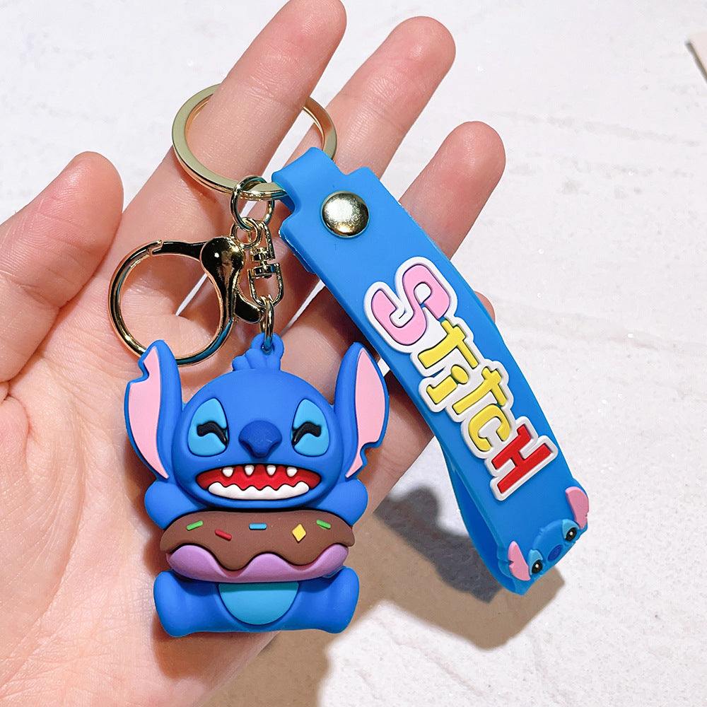 PVC new dessert cartoon keychain  MIC-QiC020