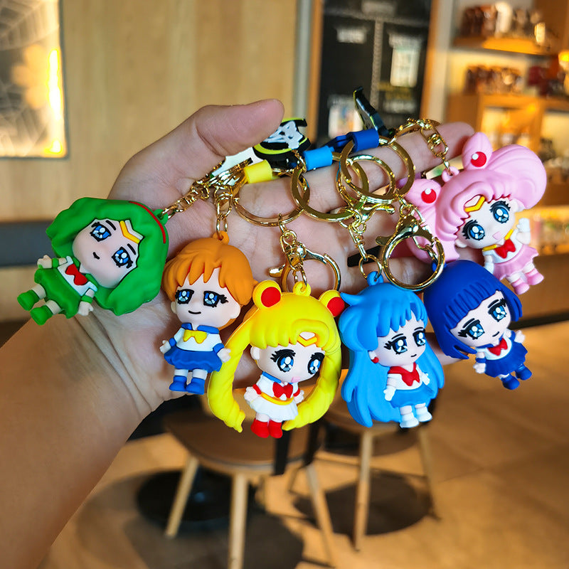 Keychains PVC Hardware Cute Cartoon Animation (M) MIC-YMeng021