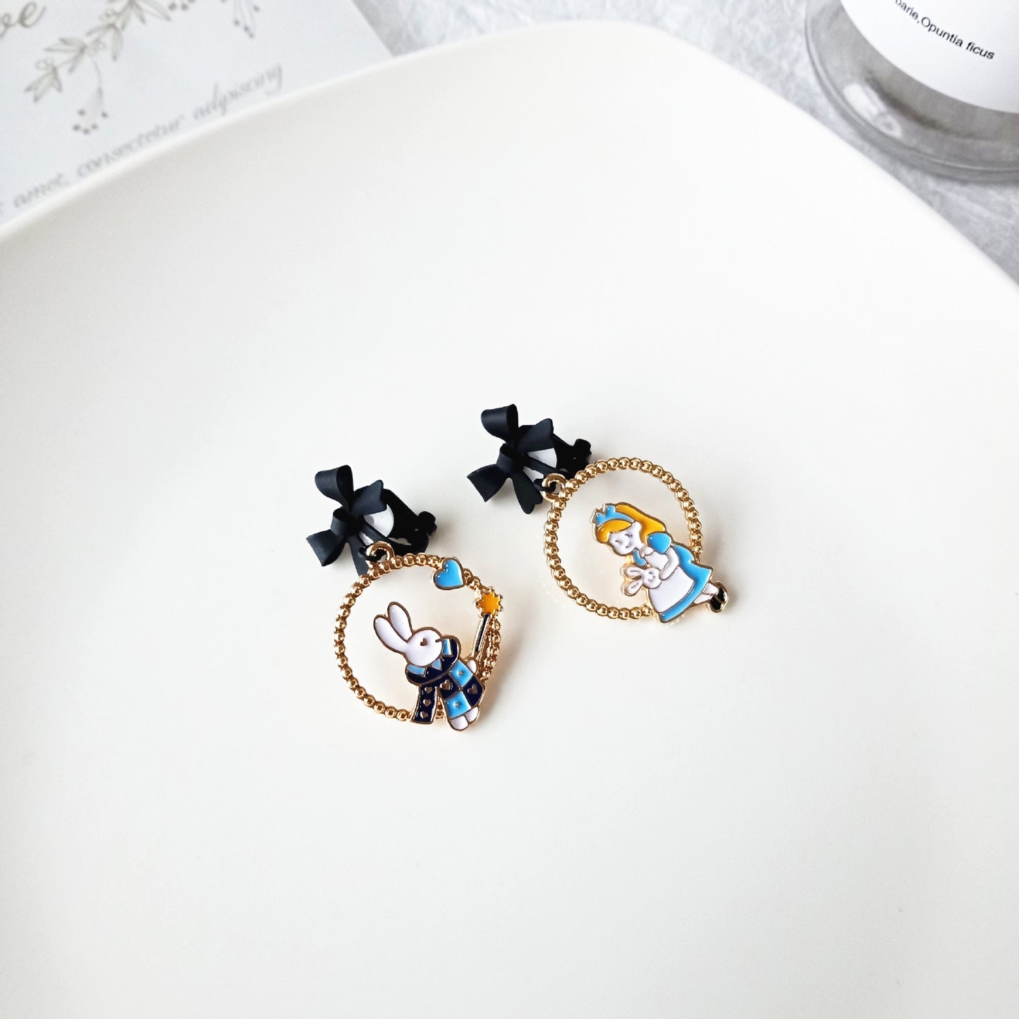 Alloy cartoon cute earrings MIC-ASY001