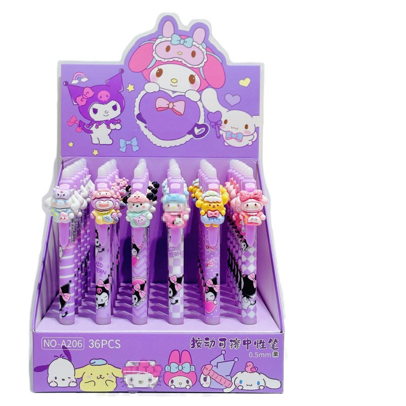 Acrylic lovely doll neutral pen 36PCS MIC-HeH006