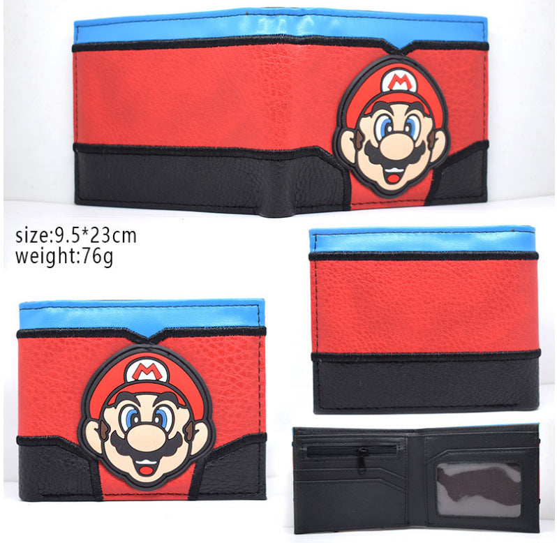 PU Mario Short Wallet MIC-HaoJ011