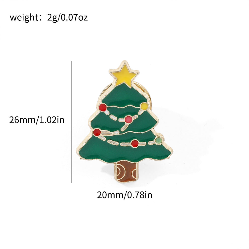 Alloy new Santa Claus brooch (Minimo de Compra 2) MYA-HaoY005