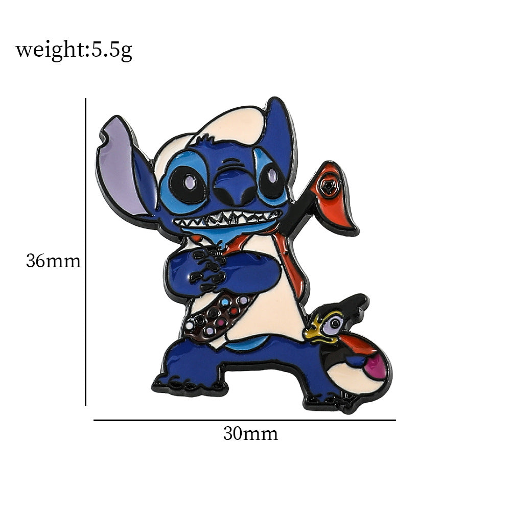 Alloy cartoon cute brooch (Minimo de compra 2) MIC-ZhuoL002