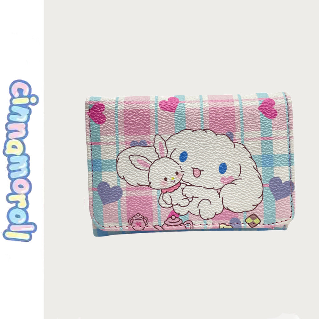 PU short cute cartoon wallet (Minimo de compra 10) MYA-NuoS005