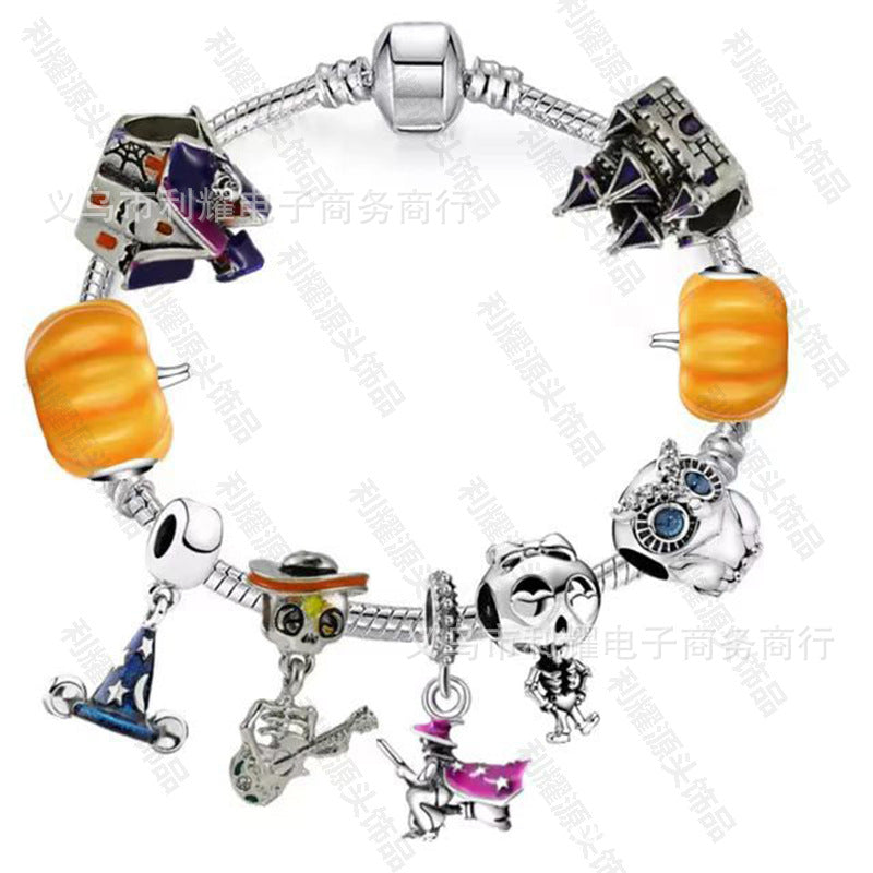 Alloy DIY Pandora Cartoon Bracelet MIC-LiY032