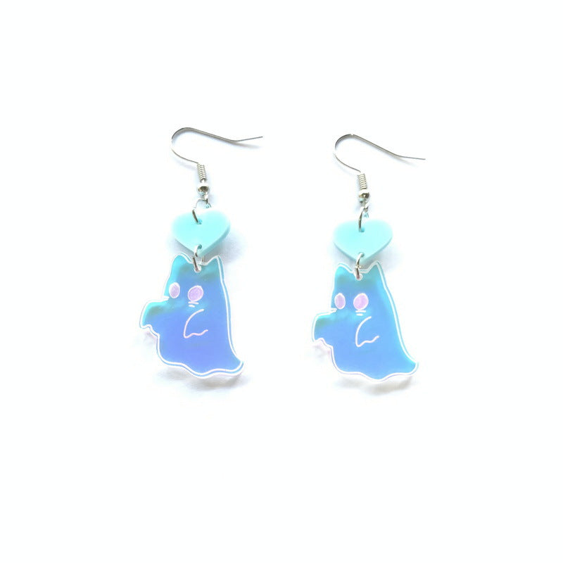 Acrylic Candy Love Earrings MIC-NingD049