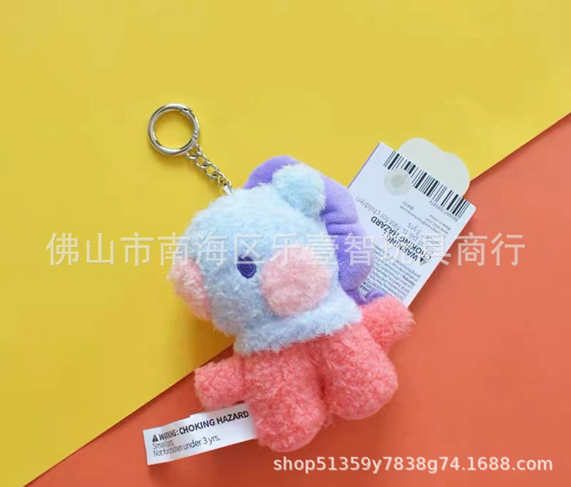 Plush cartoon cute keychain (Minimo de compra 2) MIC-LYZ001