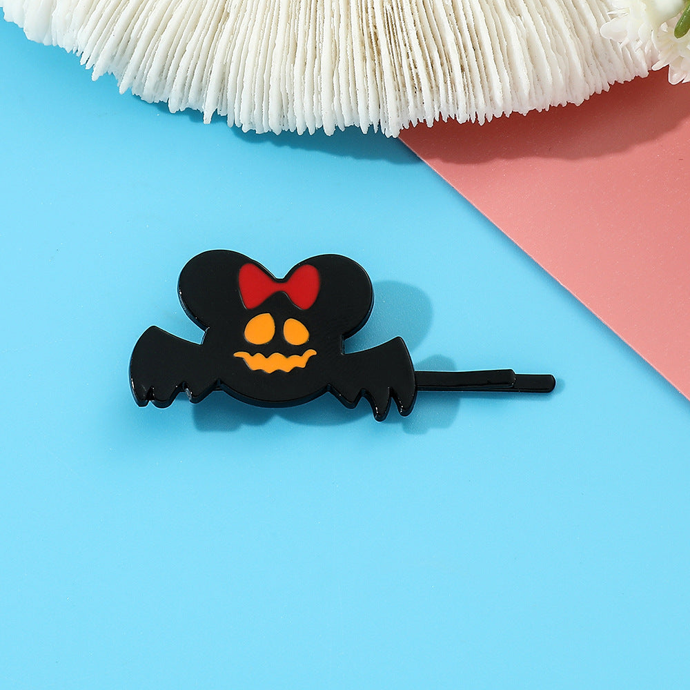 Alloy Halloween Ghost Hair Clip (Minimo de compra 2) MIC-YunX013