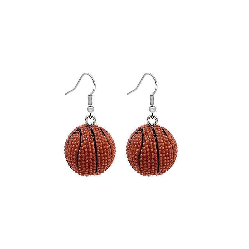 Alloy animal fried egg earrings MIC-MDD007