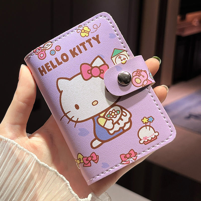 PU Hello KK Cat Multi Card Wallet MIC-YingL002