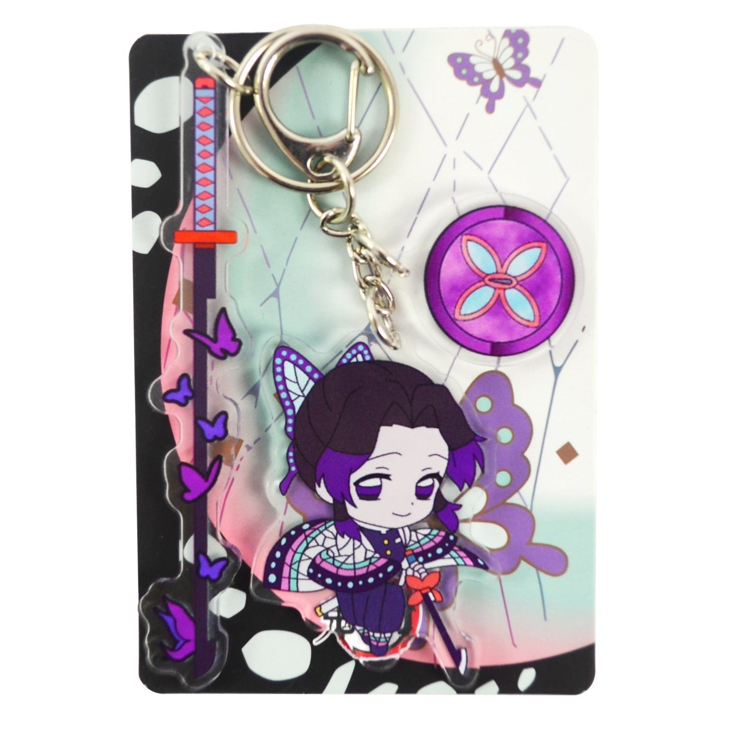 Cartoon Acrylic Anime Keychain KXin001