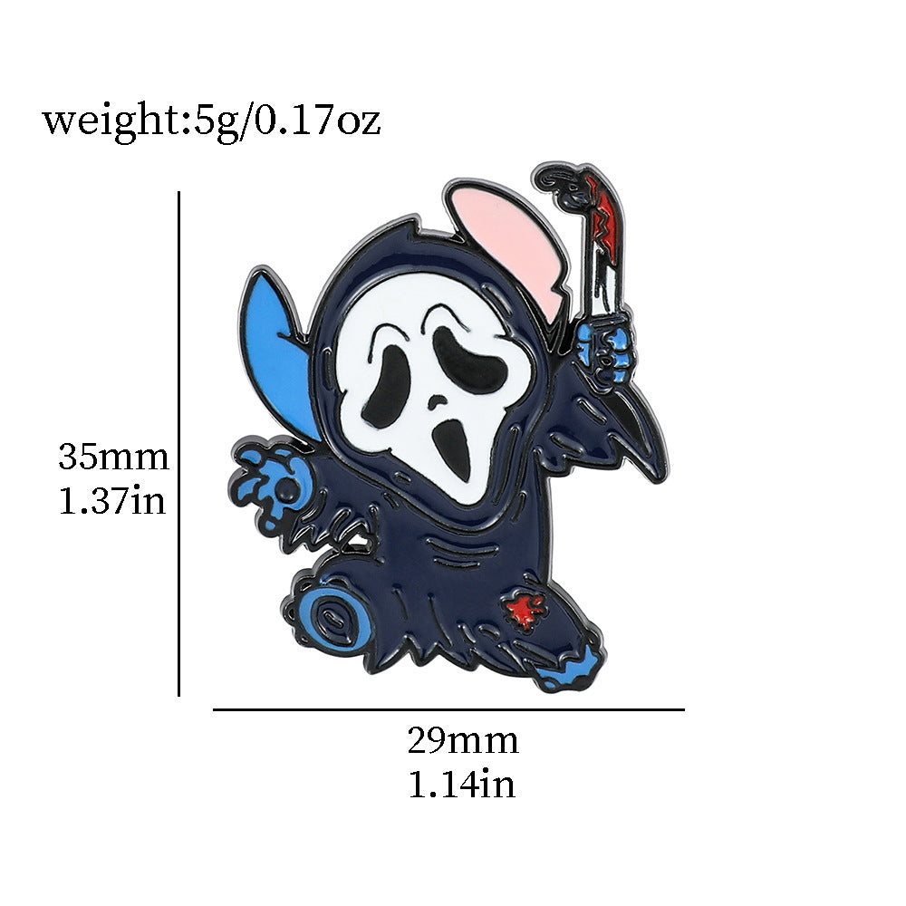 Alloy Halloween cute cartoon brooch (Minimo de Compra 2) MIC-ShengY049