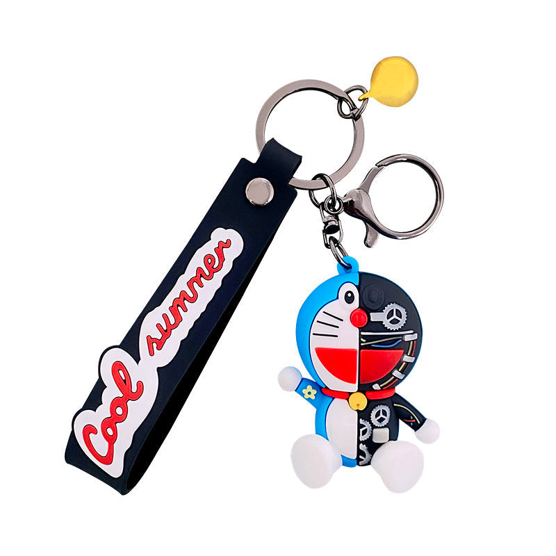 PVC new cartoon semi-dissected keychain MIC-ManM012