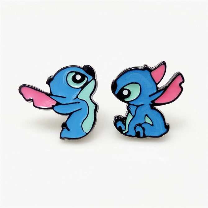 Alloy cartoon anime earrings (Minimo de Compra 5) MYA-KuB025