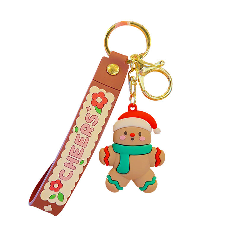 Keychains PVC Hardware Cute Cartoon Christmas (M) Minimo de compra 2 YDao061