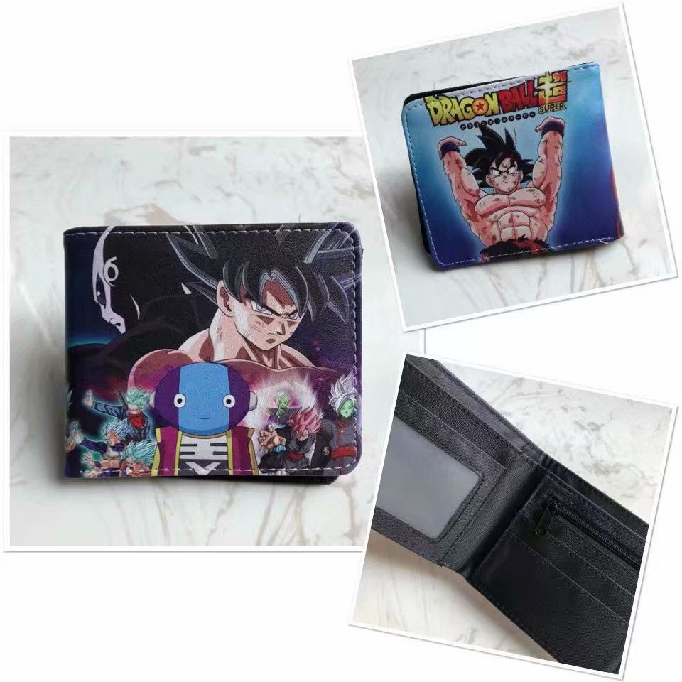 PU Seven Dragon Ball Short Wallet MIC-HaoJ010