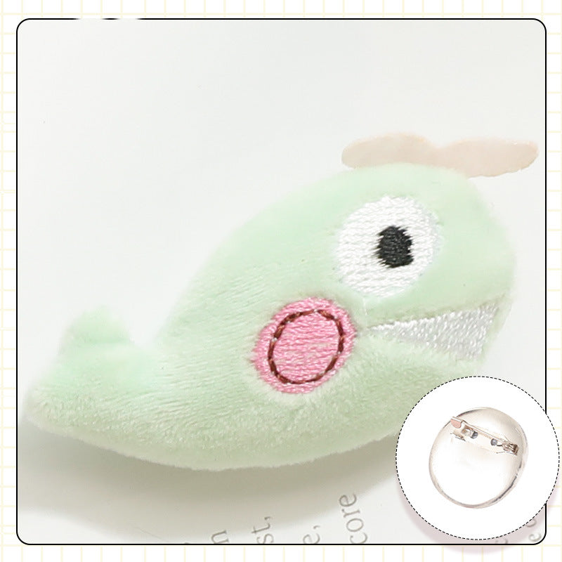 Plush cartoon cute brooch MYA-ZhanY005