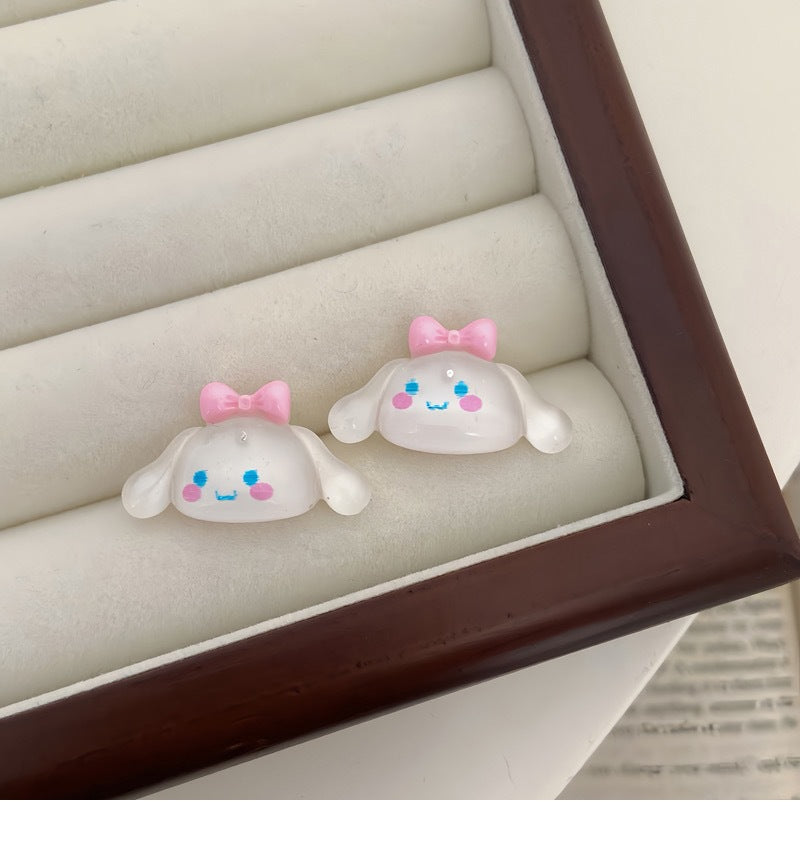 Resin cartoon cute earrings (Minimo de Compra 2) MIC-JiX051