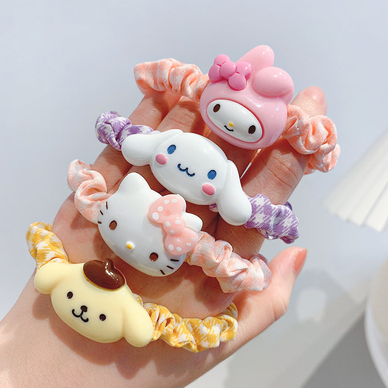 Cotton cute cartoon hair rope MIC-DiLan019