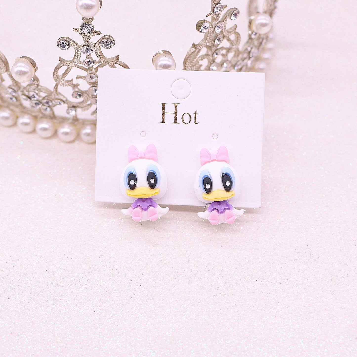 Resin cute cartoon ear clip (Mimimo de compra 2) MIC-MuM016