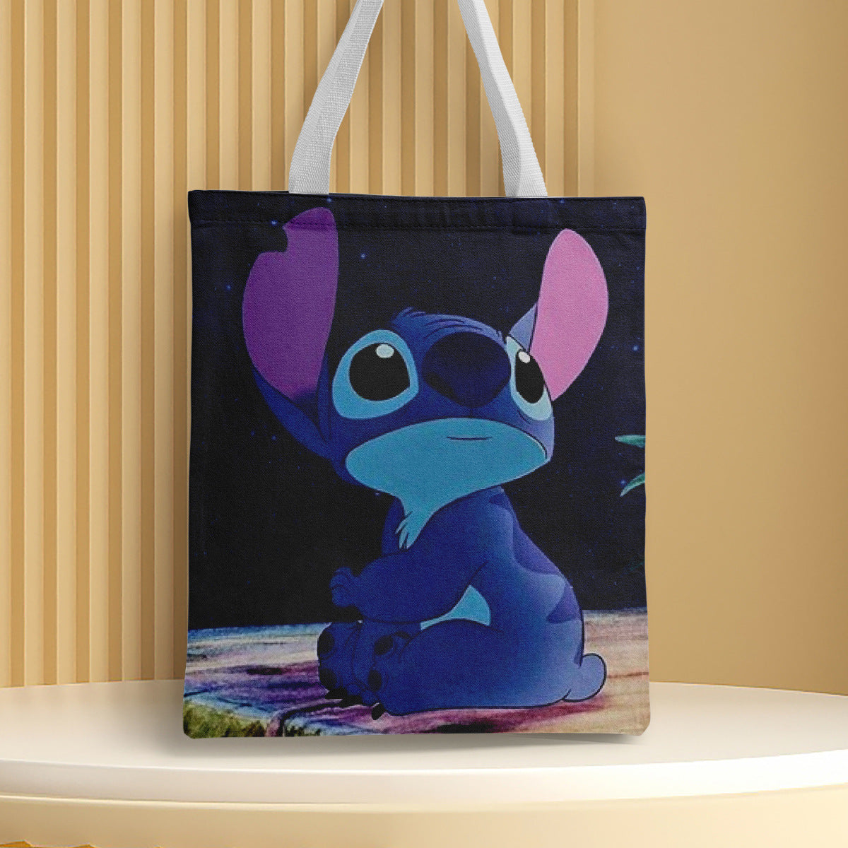 Polyester cartoon printed canvas bag (Minimo de Compra 2) MYA-QB001