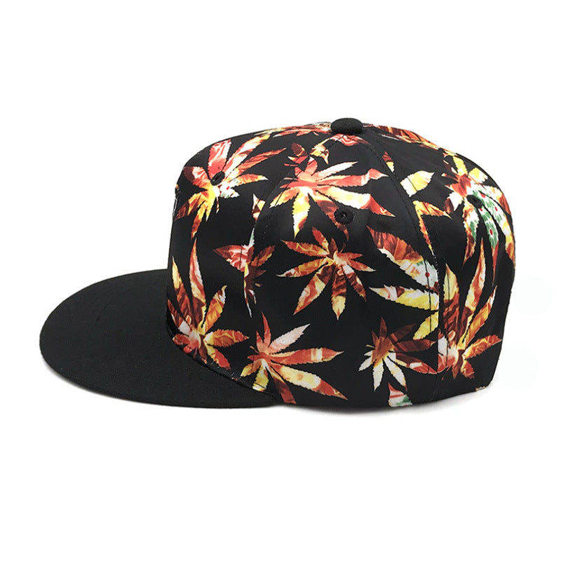 Cotton label maple leaf Baseball cap (Minimo de compra 2)  MYA-BoD009