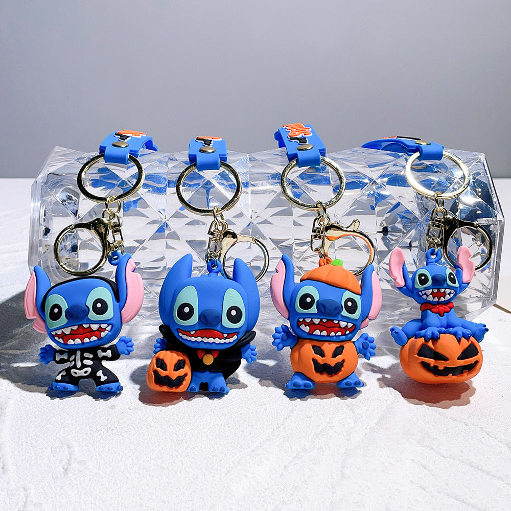 PVC Halloween cartoon doll keychain MIC-QiChao008