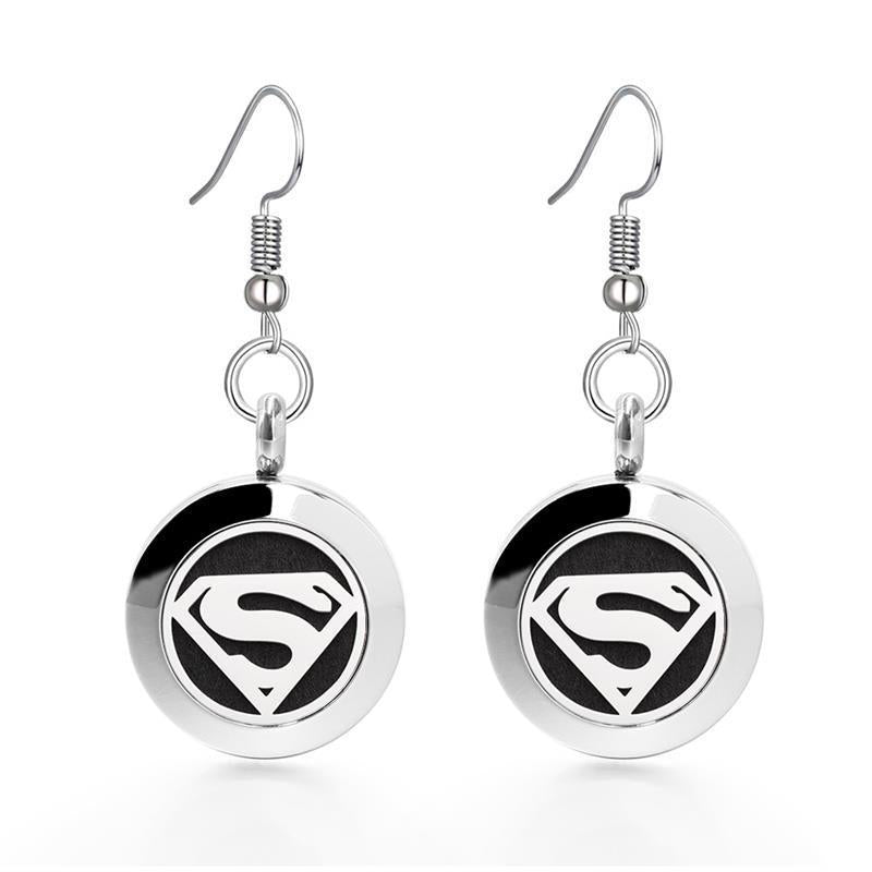 Earrings Stainless Steel Perfume Oil Cartoon Animation (M) AOXI003