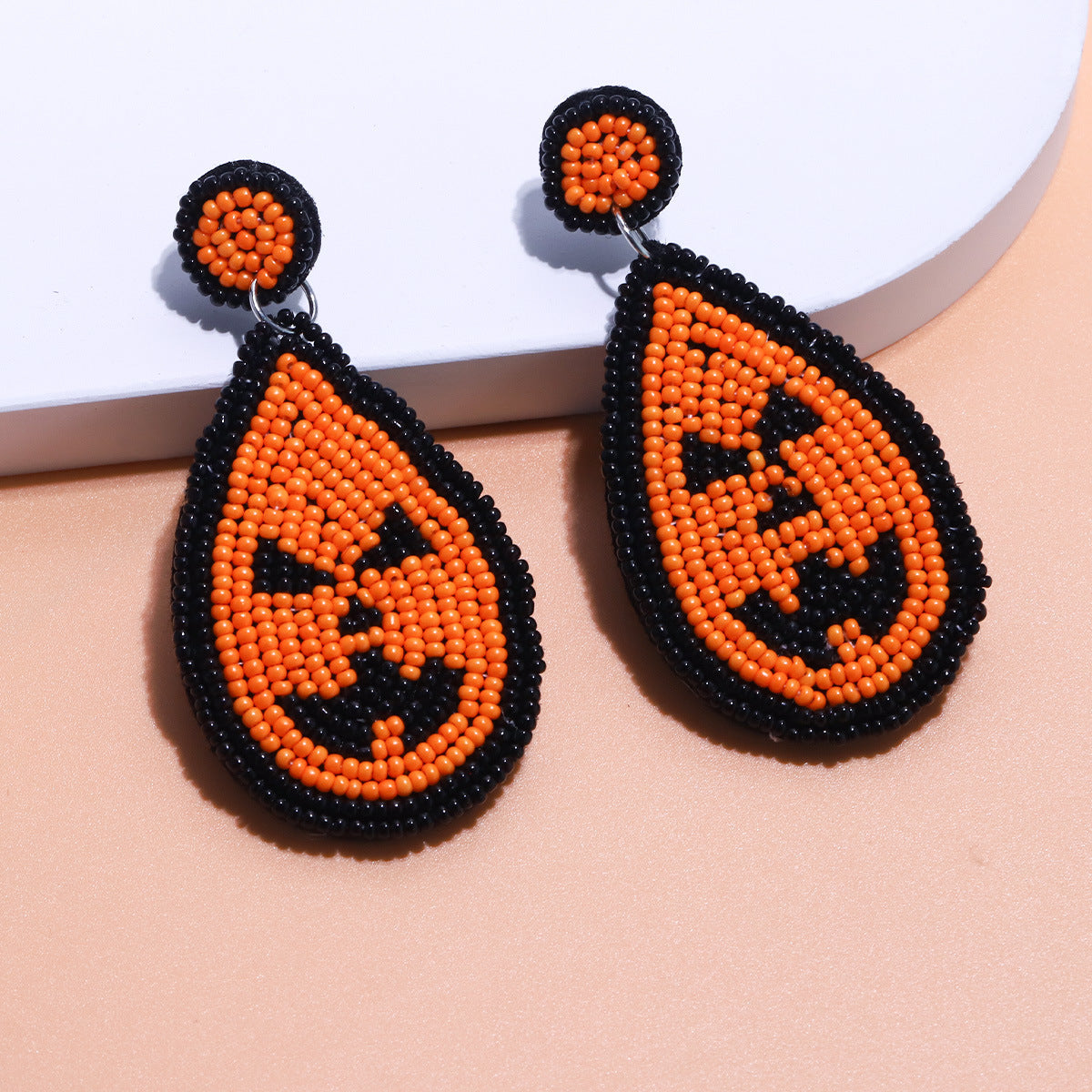 Alloy Halloween Pumpkin Ghost Earrings (Minimo de Compra 2) MIC-JiqQ007