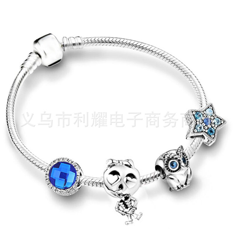 Alloy DIY Pandora Cartoon Bracelet MYA-LiY019