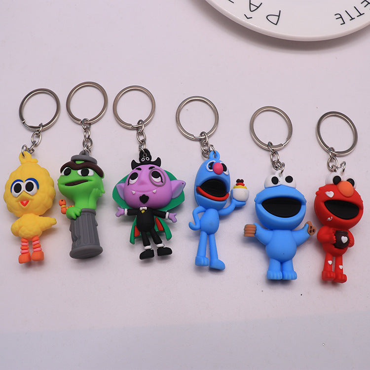 Cartoon Keychain Pendant Minimo de compra 2 MIC-YinShang001