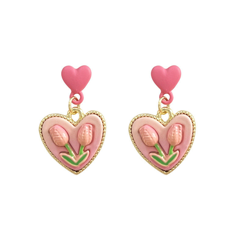 New alloy trendy earrings MIC-TTSP002