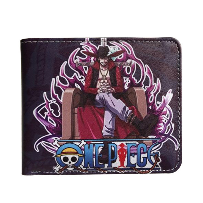 PU Pirate King Short Wallet MYA-HaoJ009