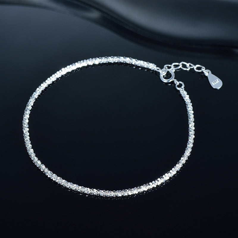 S925 Silver Cauliflower Bracelet MIC-MoD008