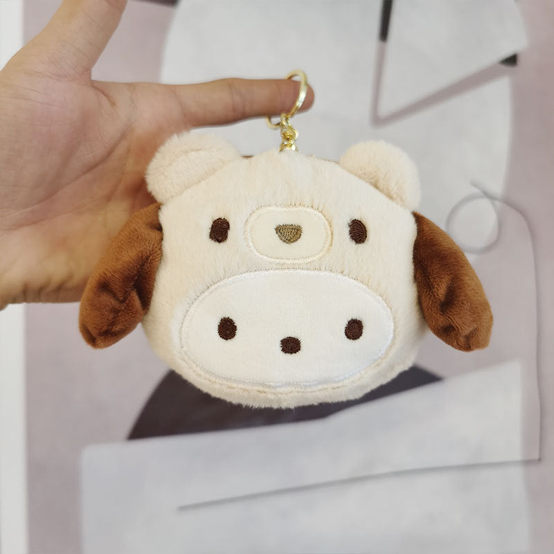 Plush cute cartoon keychain  (Minimo de compra 3) MYA-TuoY004