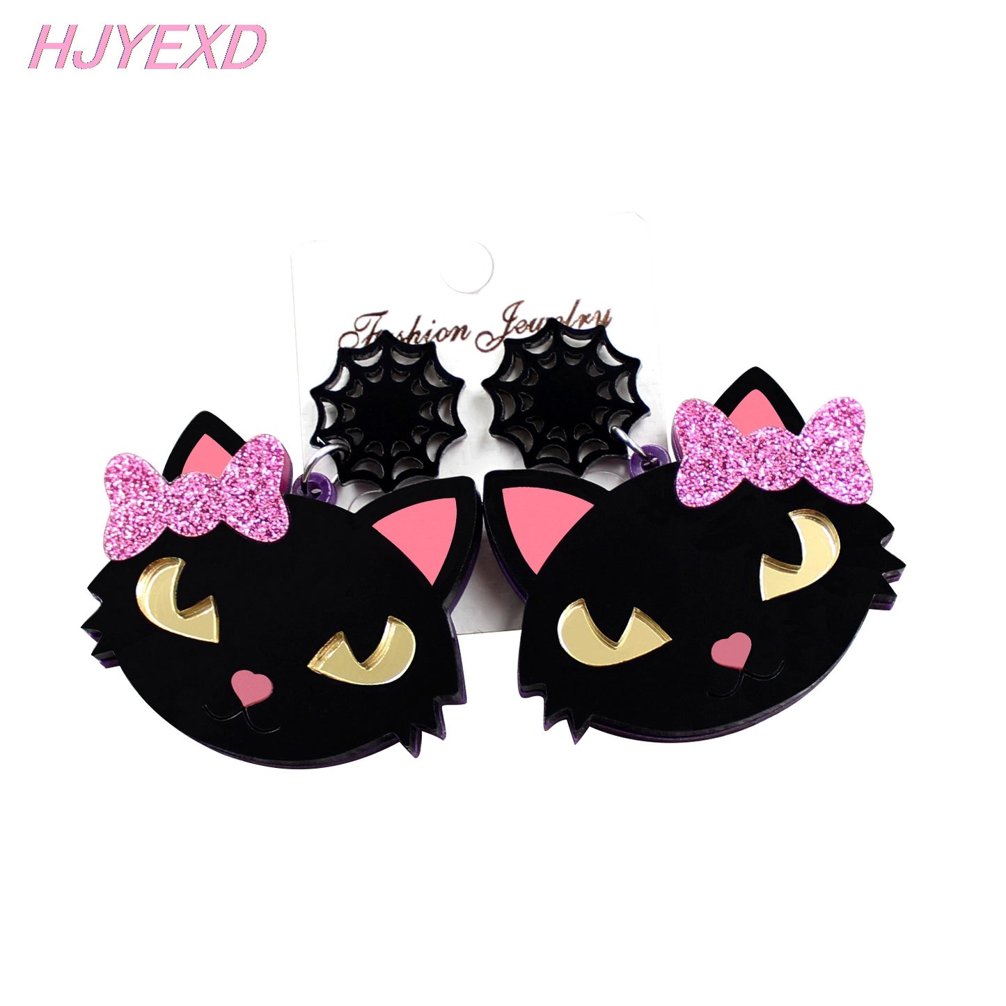 Alloy acrylic Halloween cartoon earrings (Minimo de compra 5) MIC-XiaoY082