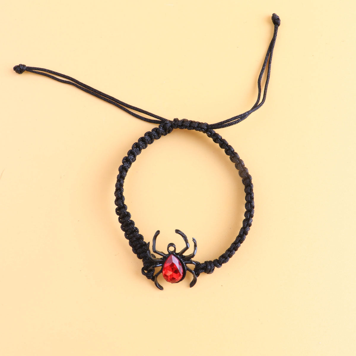 Alloy woven black spider bracelet (Minimo de Compra 3) MIC-GonL003