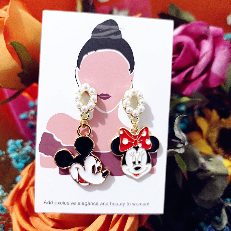 Resin Play Cartoon Earrings MYA-BXX011